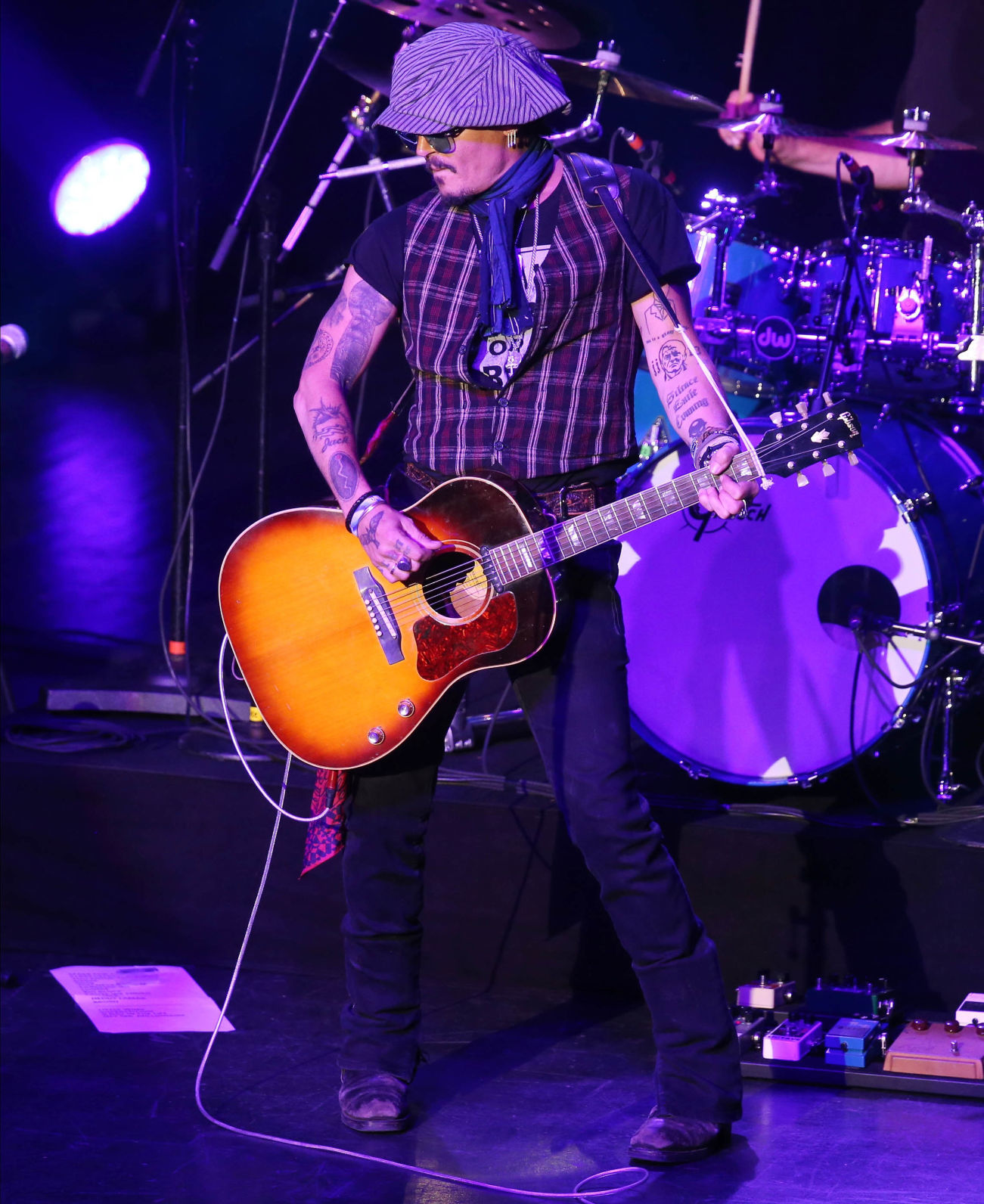 Jeff Beck and Johnny Depp